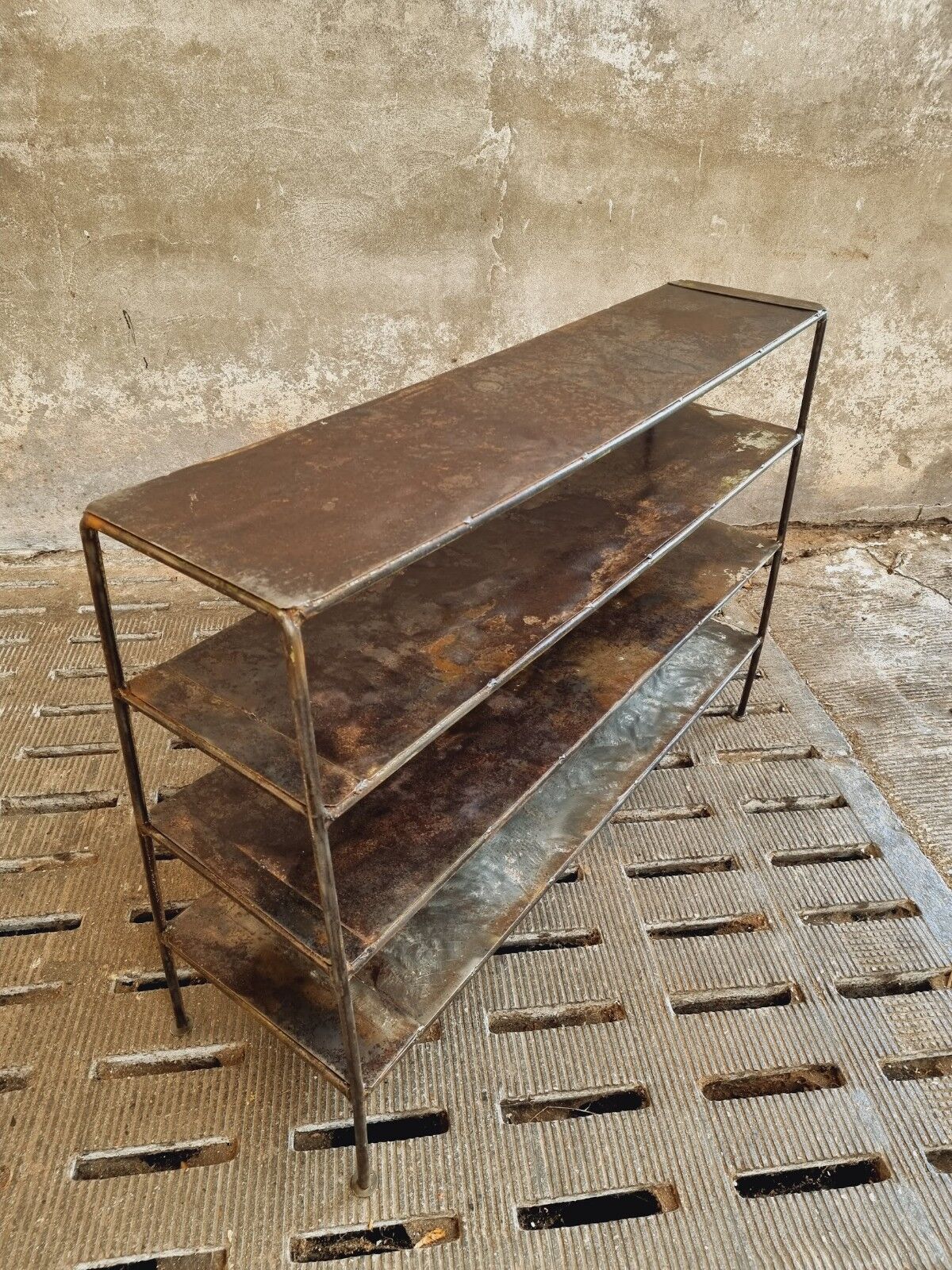 Industrial shelving kitchen rack steel