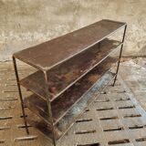 Industrial shelving kitchen rack steel