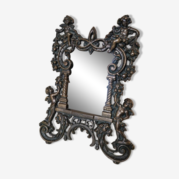 Miroir en bronze