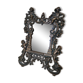 Miroir en bronze