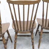Lot of 4 Baumann chairs, Florida model, 1970, superb condition