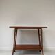 Vintage teak wooden side table