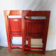 Pair of folding chairs, 60s
