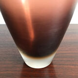 Paolo venini italian midcentury glass vase “incisi” serie, 1956