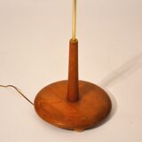Lamppost in teak and brass 60 years