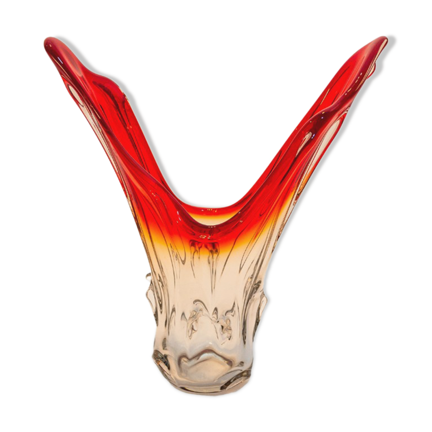 Murano glass vase