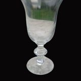 Set of 40 La Rochère Amitier crystal glasses from the 19th century + 8 replacements