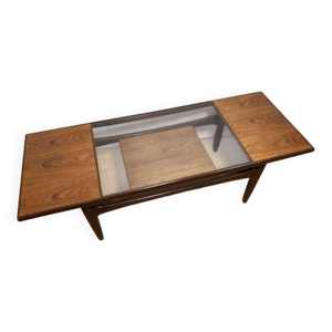 Table basse en teck rétro