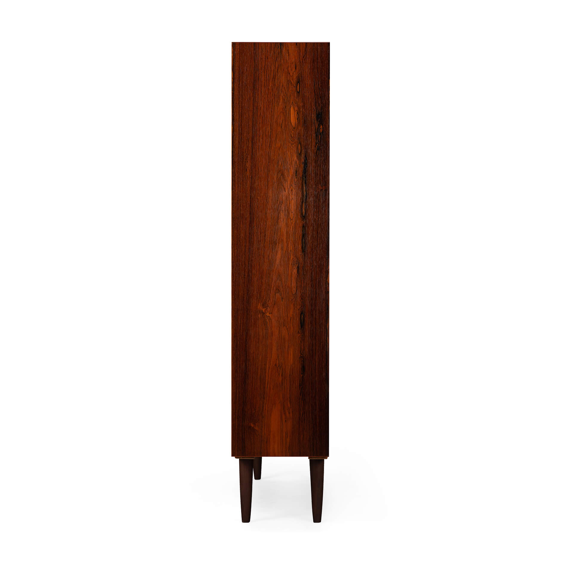 Danish Design Rosewood Bookcase by Hundevad, 1960s