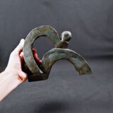 "Union of Movements" Contemporary and abstract terracotta sculpture