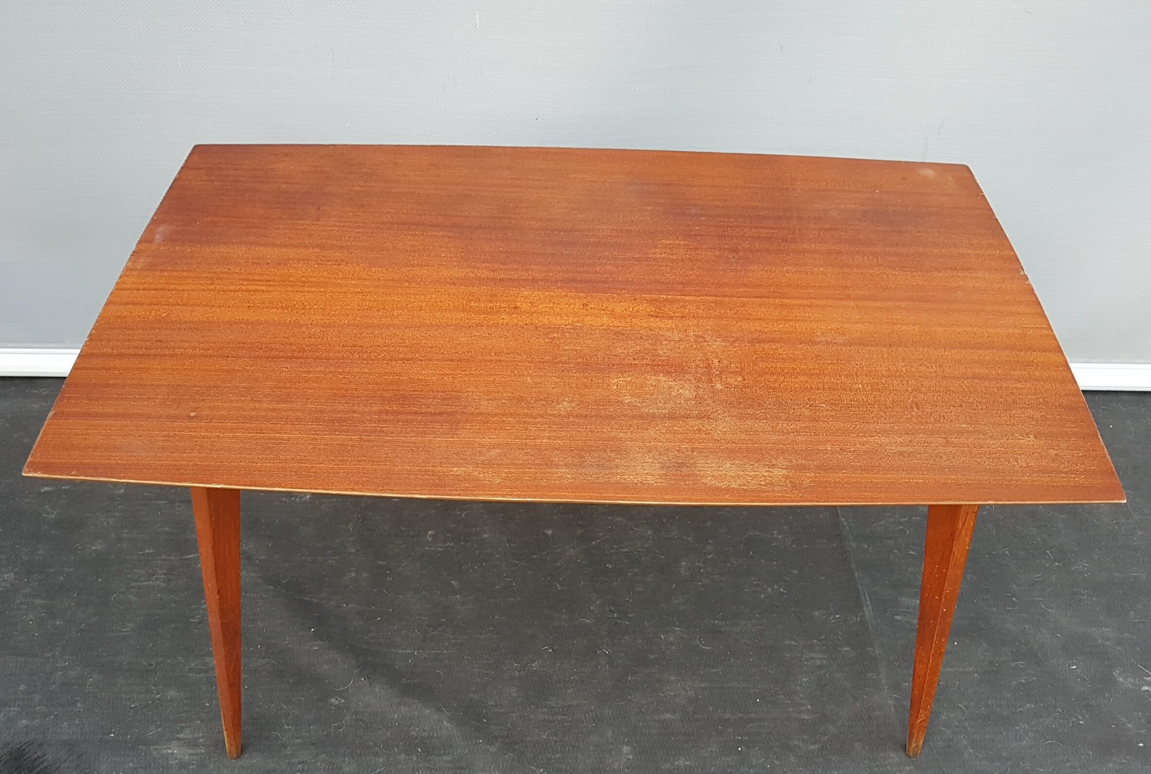 Scandinavian expandable table in teak, 1950