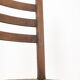 Ensemble de 8 chaises paillées en chêne. Années 1950.