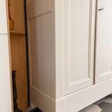 Walnut wardrobe, early 20th century