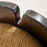 Chaise en pin hongrois par Mária Szedleczky, Set de 6