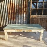 Patinated country coffee table