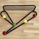Vintage wall coat rack  France 1950s