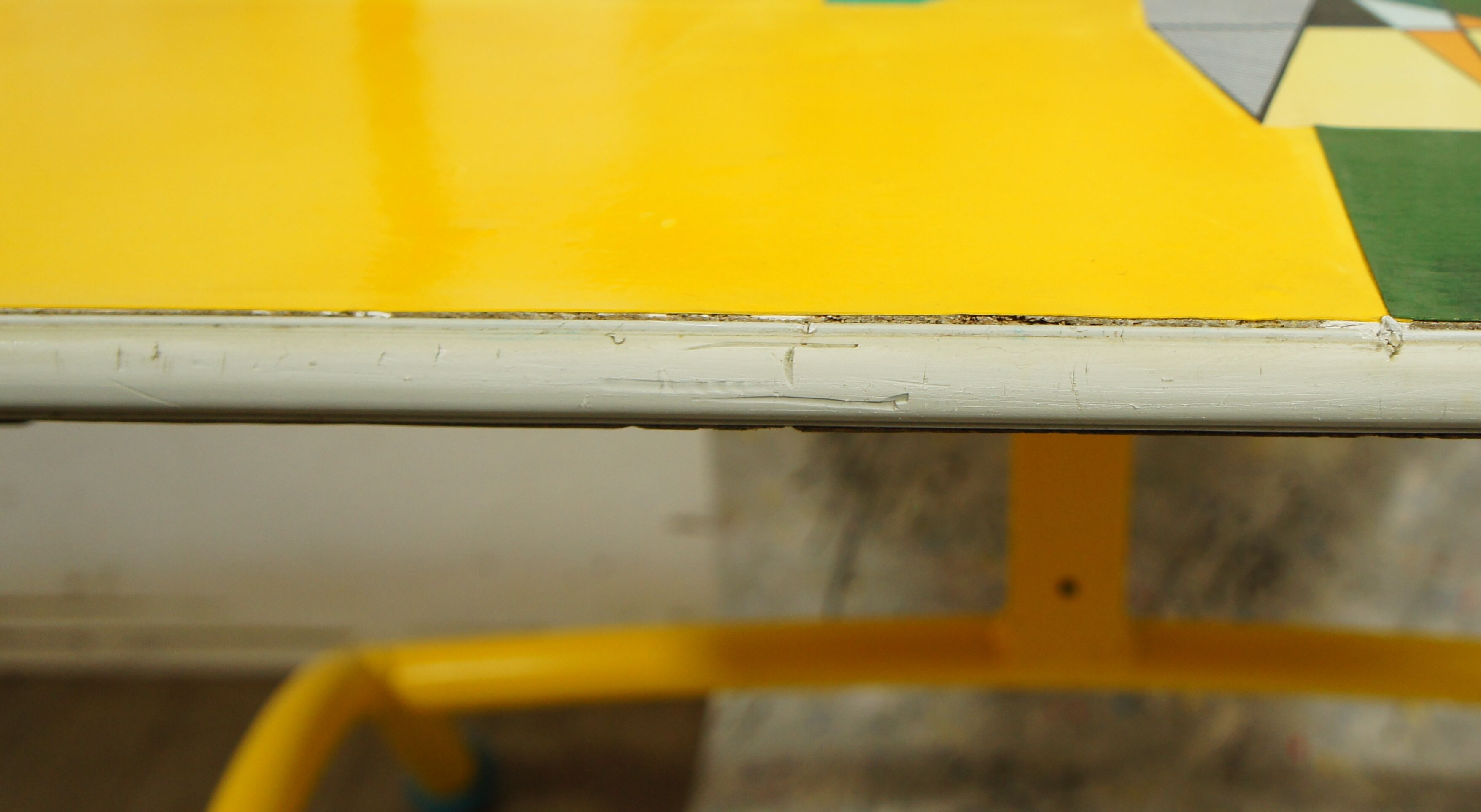 Children's desk & its lamp late 80s