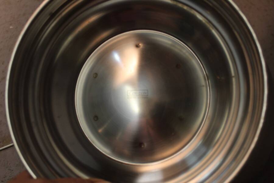 Large couzon steel champagne cooler cooler bucket