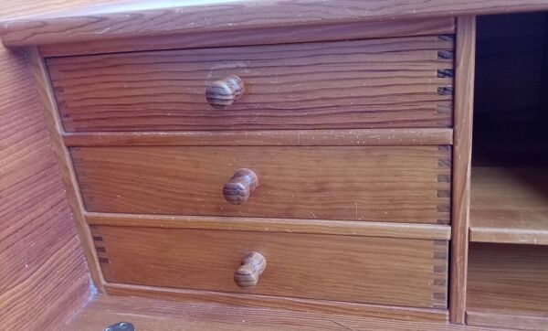 Bureau en pin de l'Oregon par Andreas Hansen pour Hadsten Træindustri