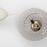 Molded glass ball suspension