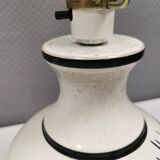 Large table lamp in ceramic by Danish Allan Hytholm 1980s.