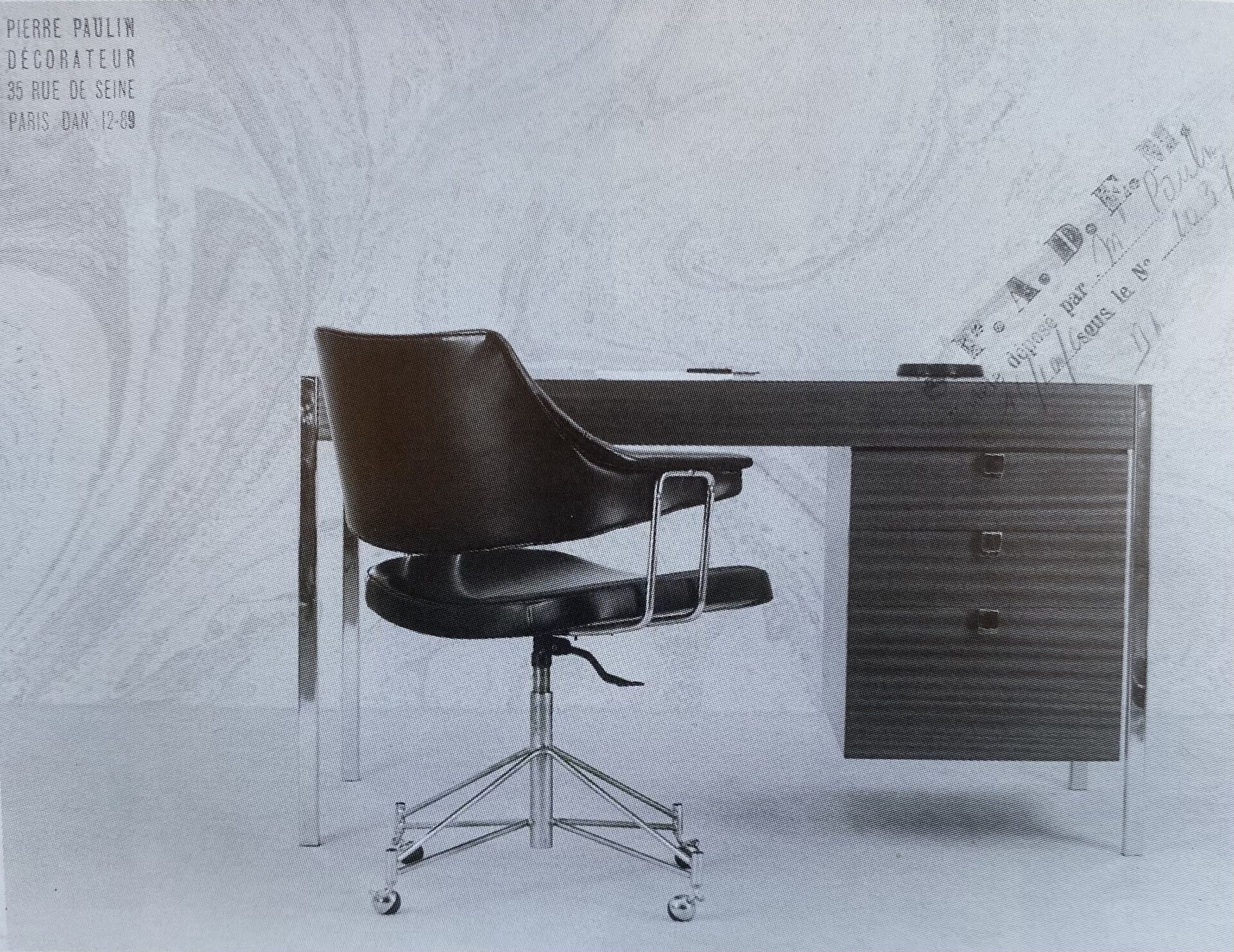 Office chair Pierre Paulin