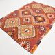 170x238Cm Anatolian Kilim Rug, 6x8 Handmade Wool Rug