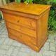 Louis Philippe cherry chest of drawers with lock