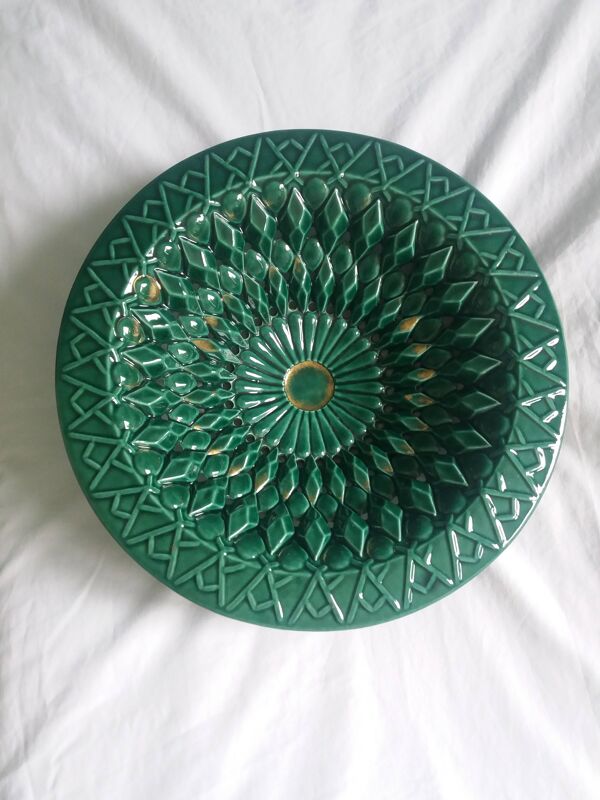 Coupe corbeille à fruits céramique ajourée Saint Clément