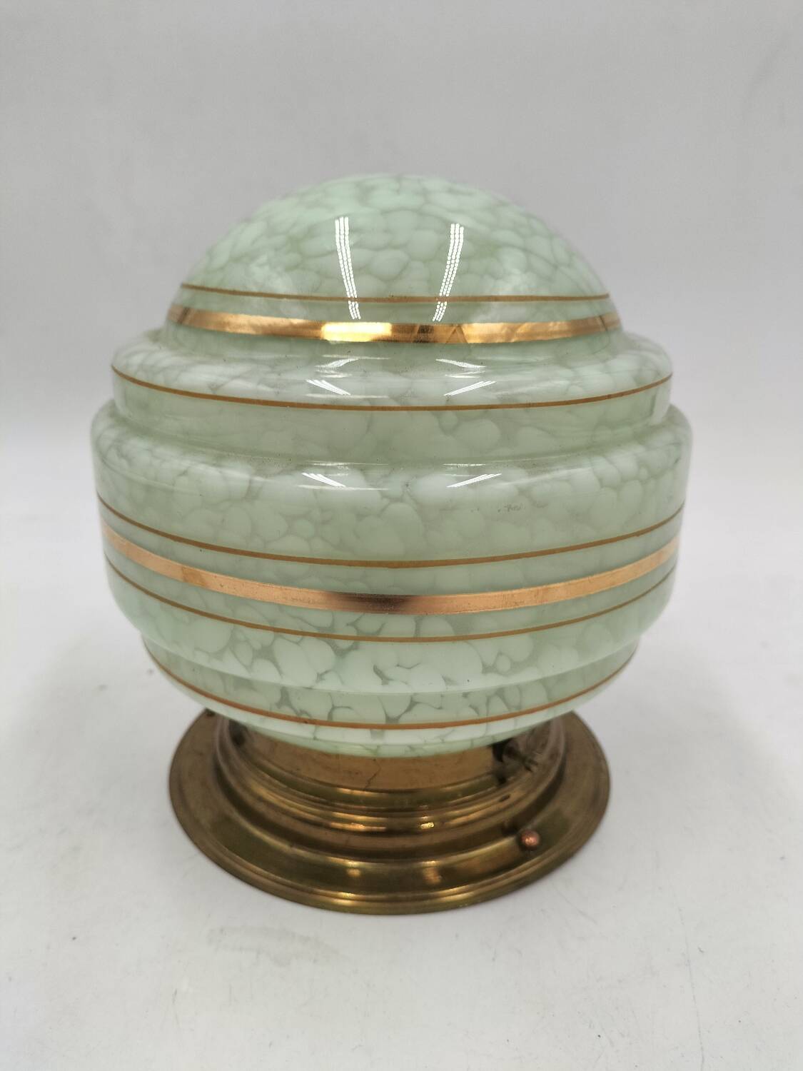 Clichy glass ceiling light