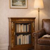 Victorian Cabinet in Veneered Walnut, 1890s