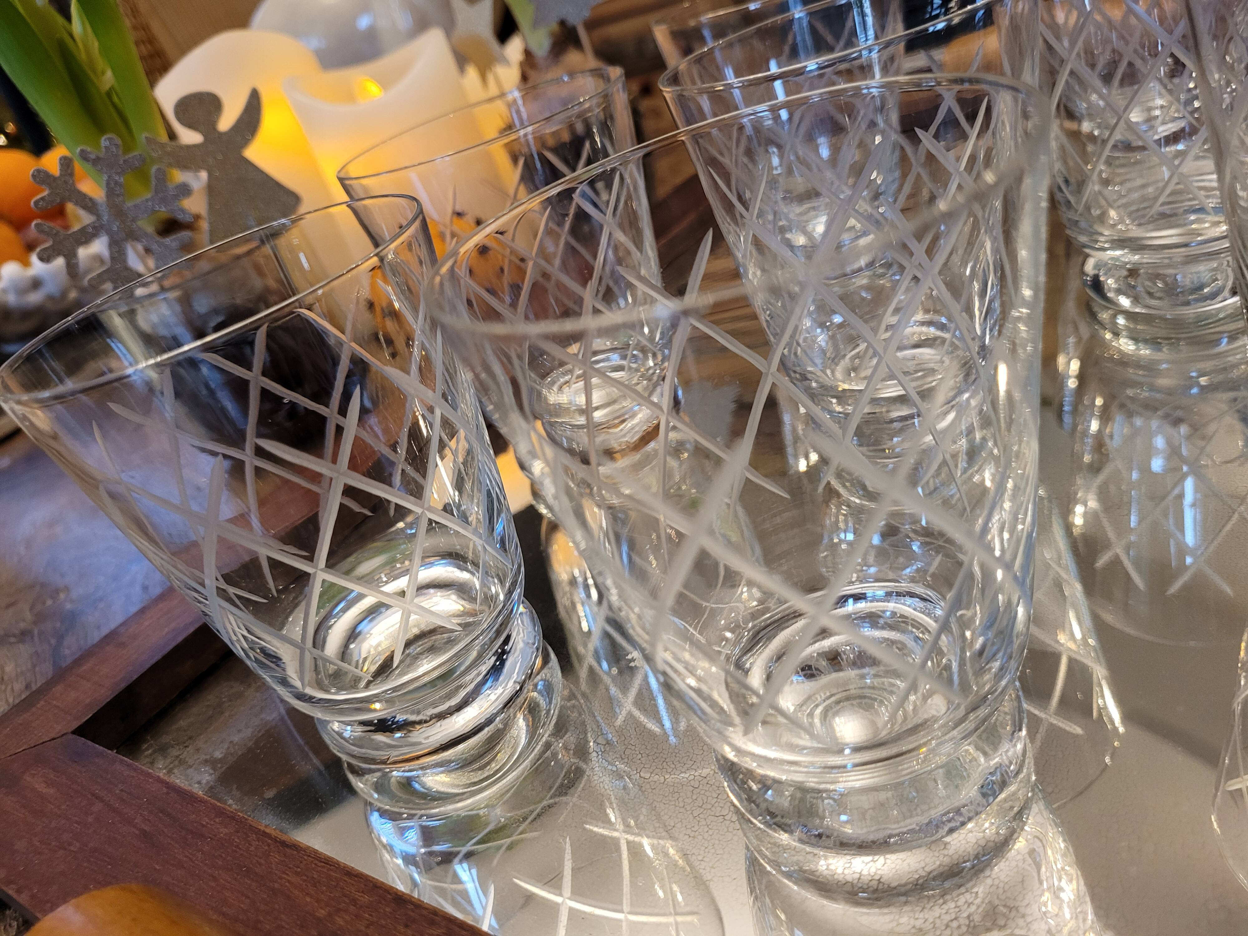 Chiseled lenses 60's