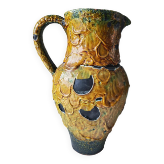 Sculptural pitcher "Émaux des Glaciers" - The Cyclops, Annecy - 1960