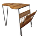 Table d'appoint porte-revues
