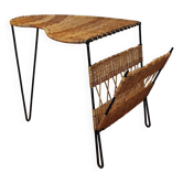Table d'appoint porte-revues