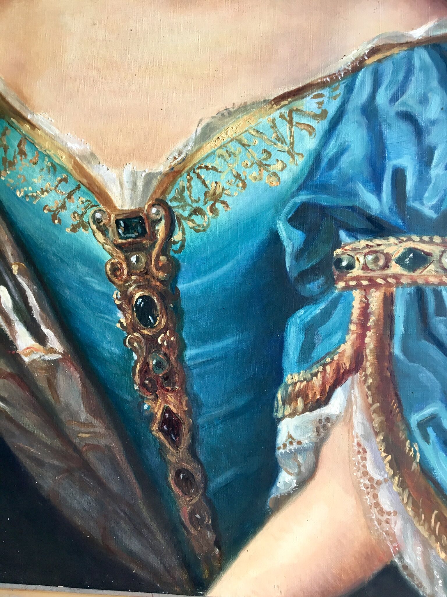Portrait of a quality lady, 20th