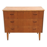 Scandinavian teak chest of drawers, Sweden, 1950