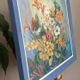 Oil painting on isorel panel Bouquet fleuri signed FAYET twentieth era