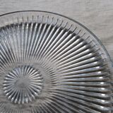 Molded glass dish