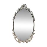 Oval table top face mirror by atsonea