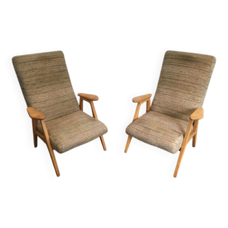 Pair of armchairs