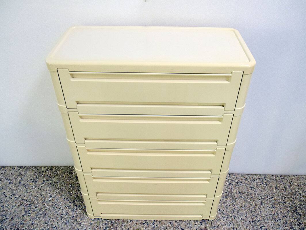 Kartell Chest of Drawers by Olaf Von Bohr, 1970s