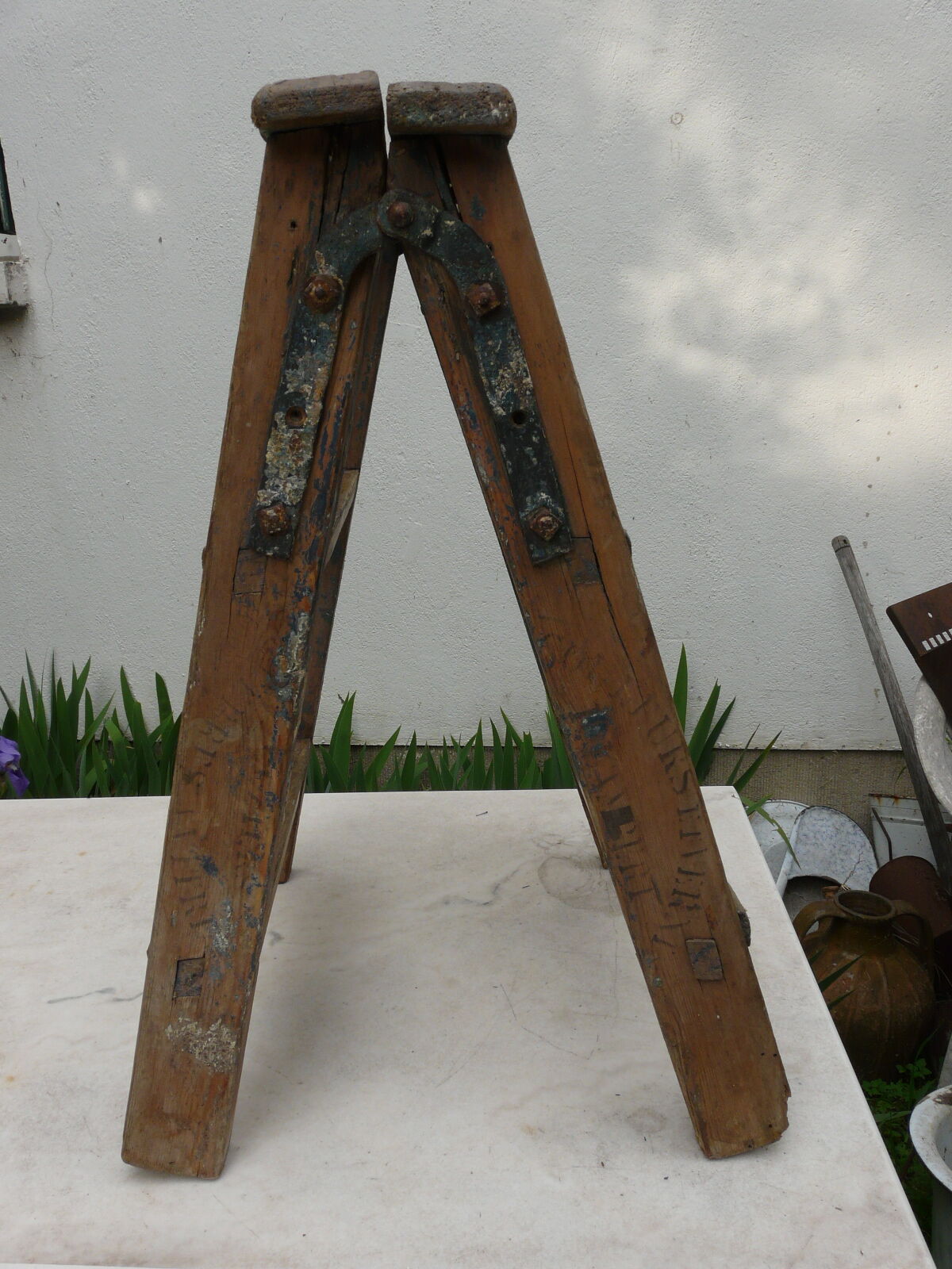 Shop step - early 20th century painter