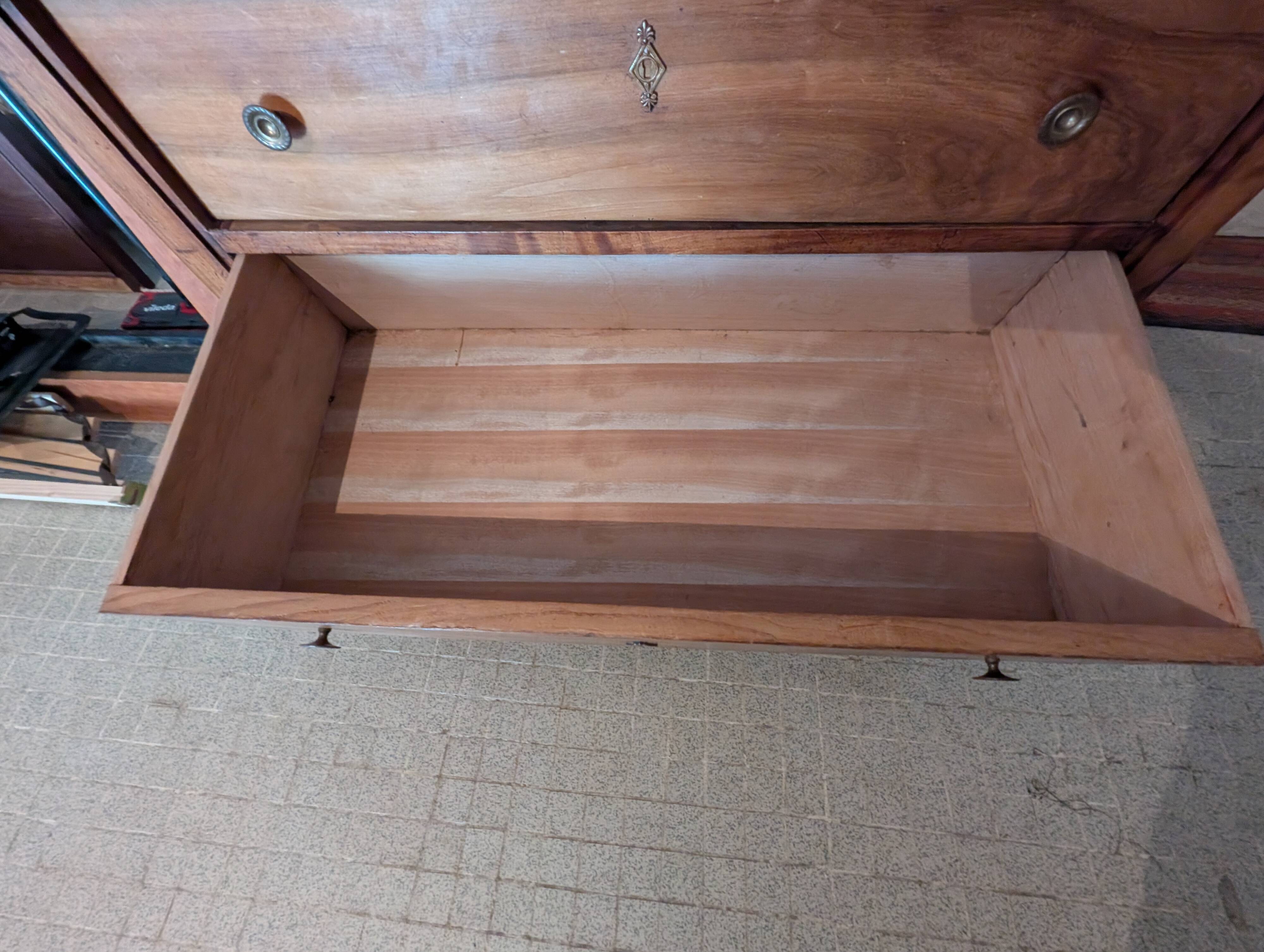 Commode empire  bois