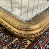 Louis XV mirror, early 19th century, restored.