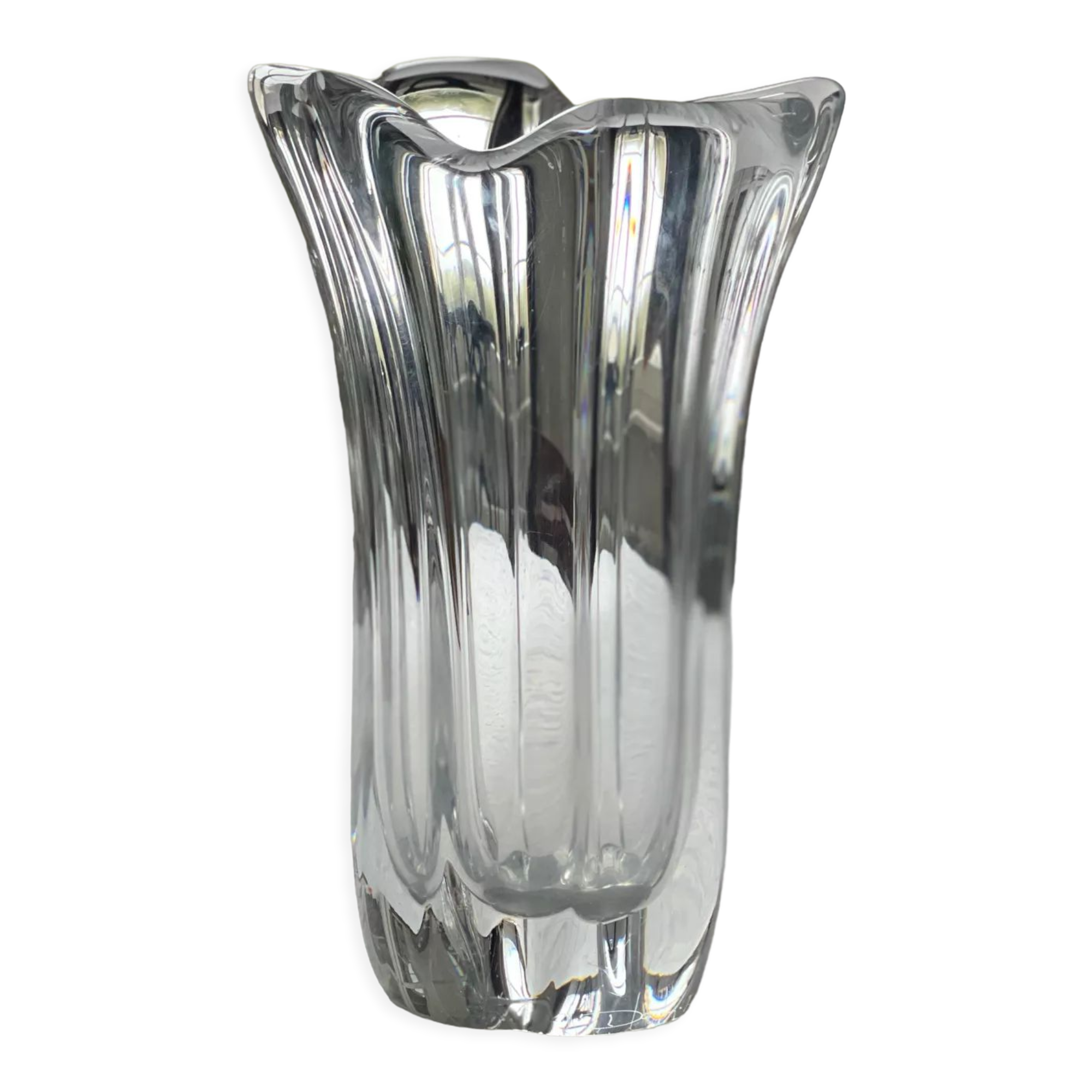 Daum crystal vase 1970