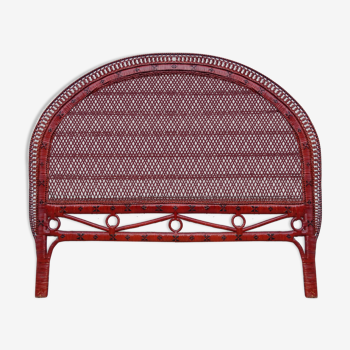 Rattan headboard for double bed