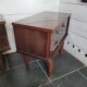 Pair of vintage 70s walnut bedside tables