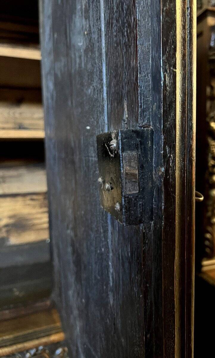 Important Renaissance Style Walnut Cabinet