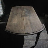 Round table with flap